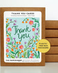 Thank You Wildflowers Cards Box of 8