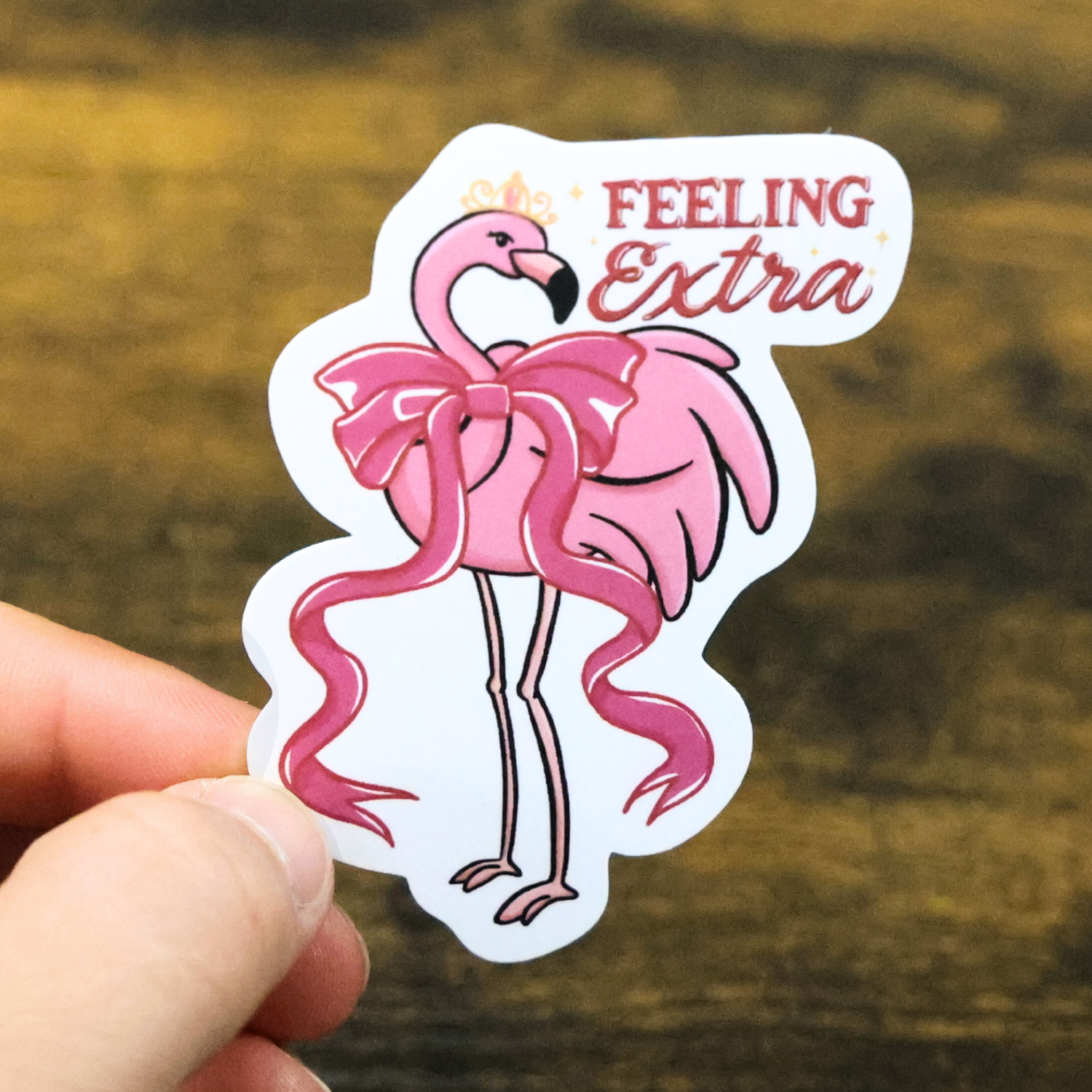 Feeling Extra Sticker
