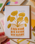 Friendship Plant Card