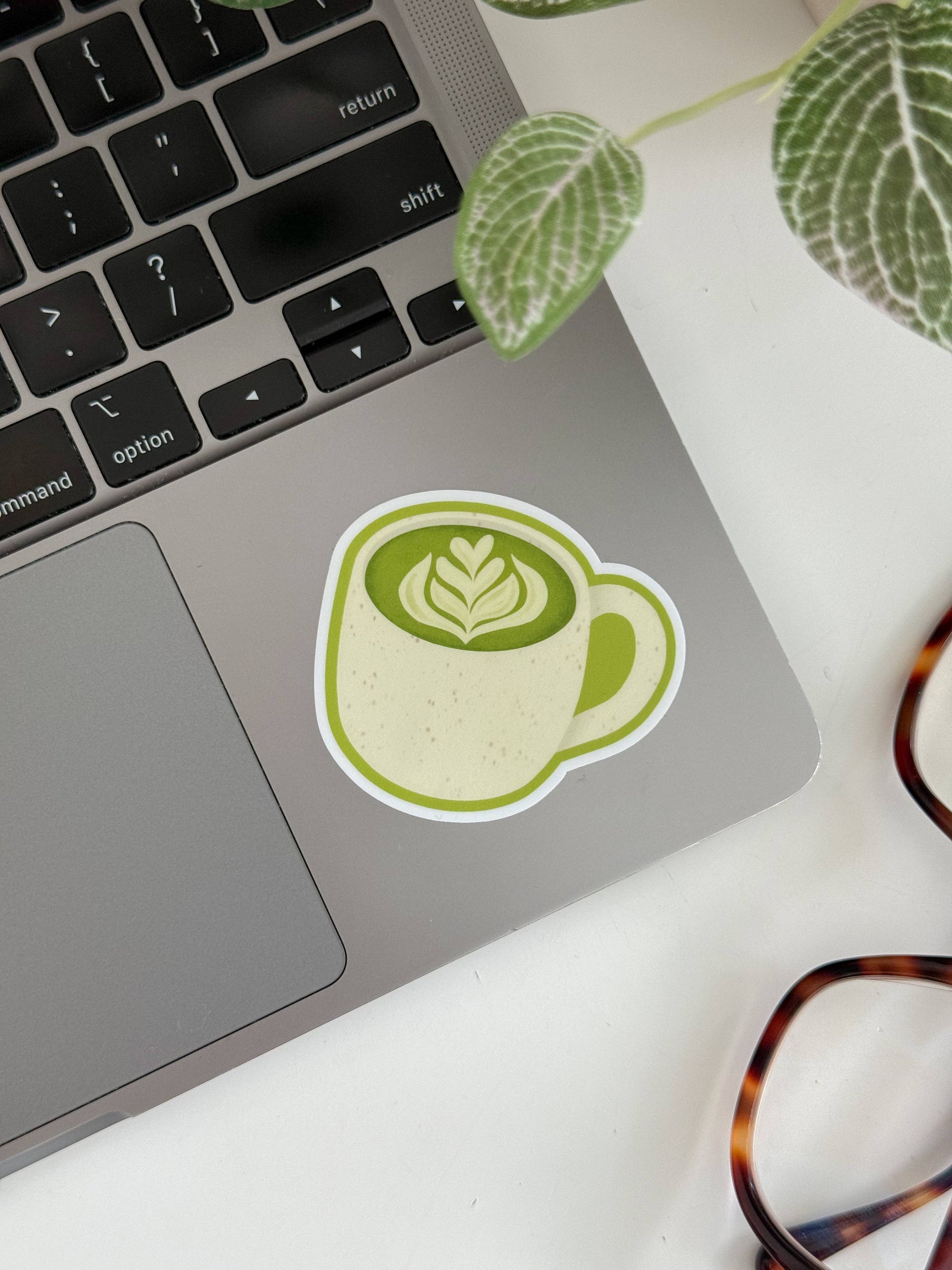 Cozy Matcha Latte | Sticker