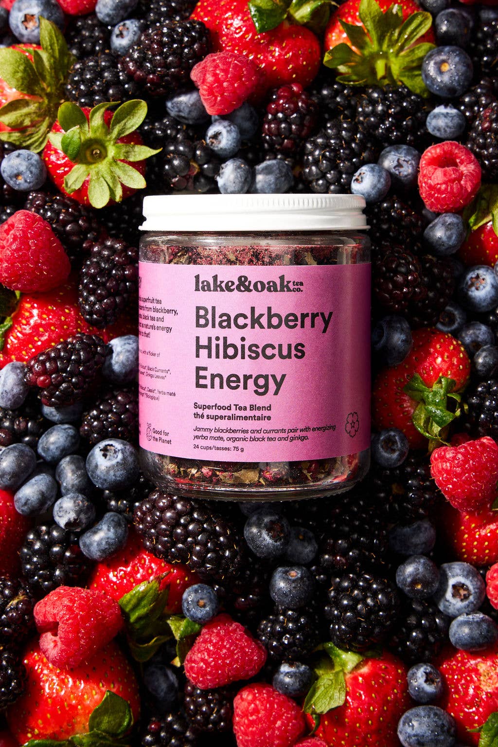 Blackberry Hibiscus Tea Blend