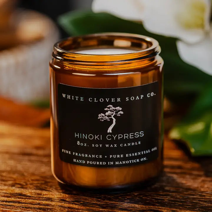 Hinoki Cypress Soy Wax Candle