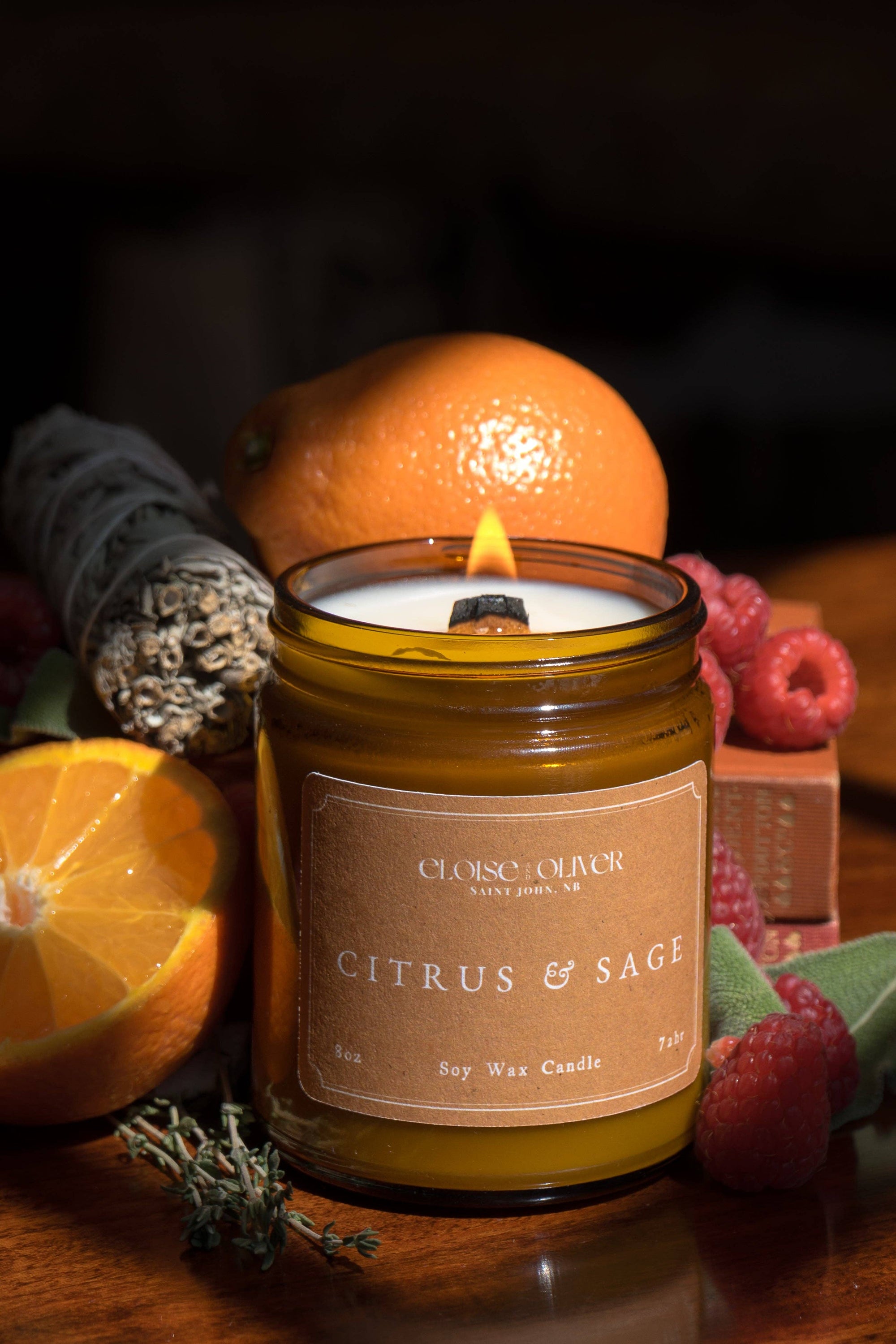 Citrus and Sage Candle