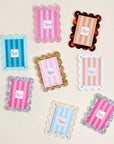 Mini Acrylic Picture Frame Magnet: Hot Pink
