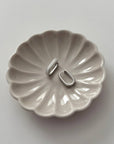 Small Ray Ribbed 2.0 Earrings - Silver