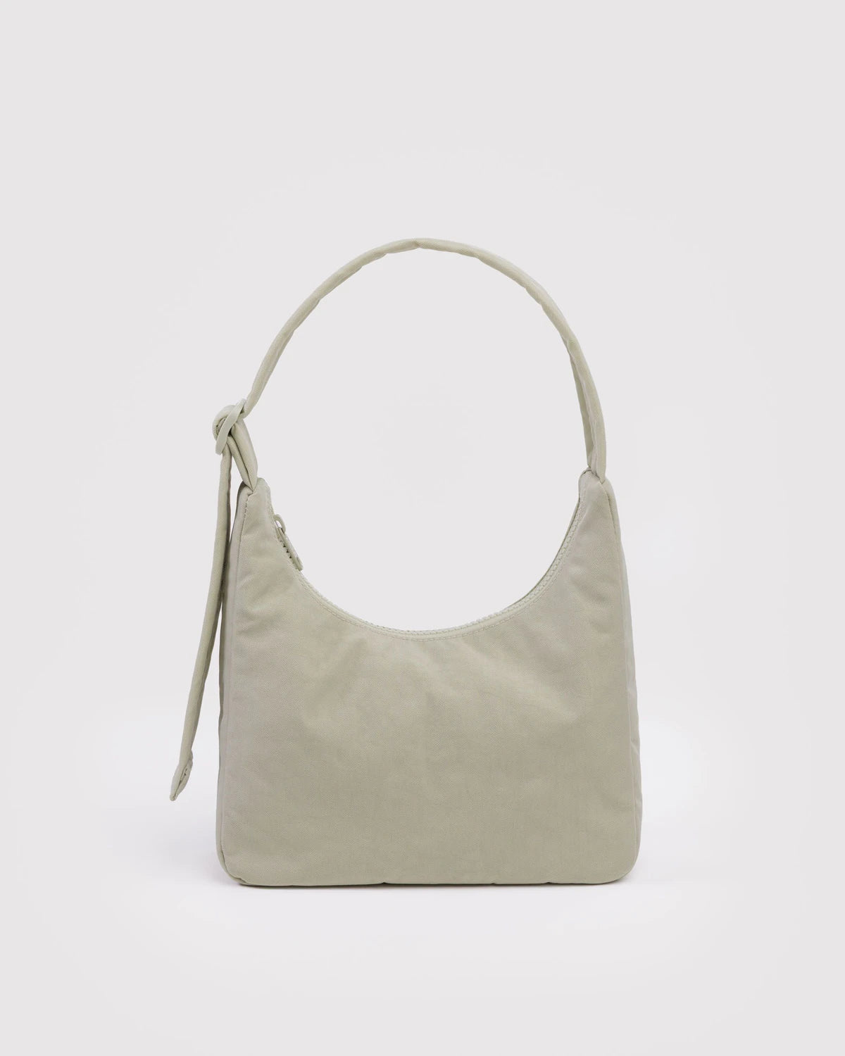 Mini Nylon Shoulder Bag: Celadon