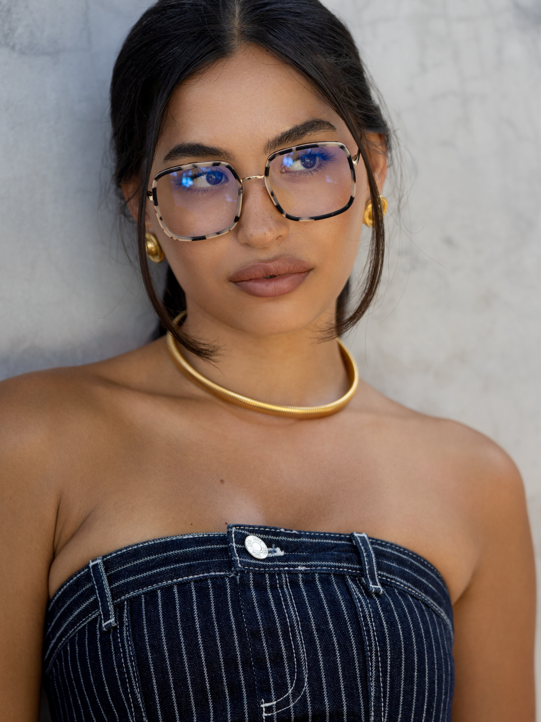 Cosmo Blue Light Readers: Dark Tortoise