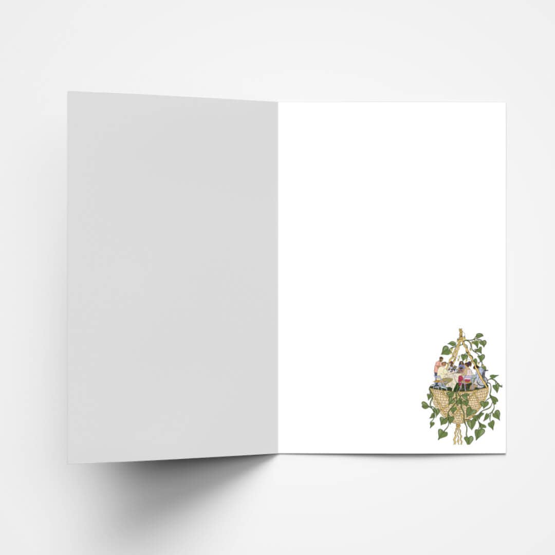New Home Hanging Plant | Greeting Card