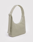 Mini Nylon Shoulder Bag: Celadon