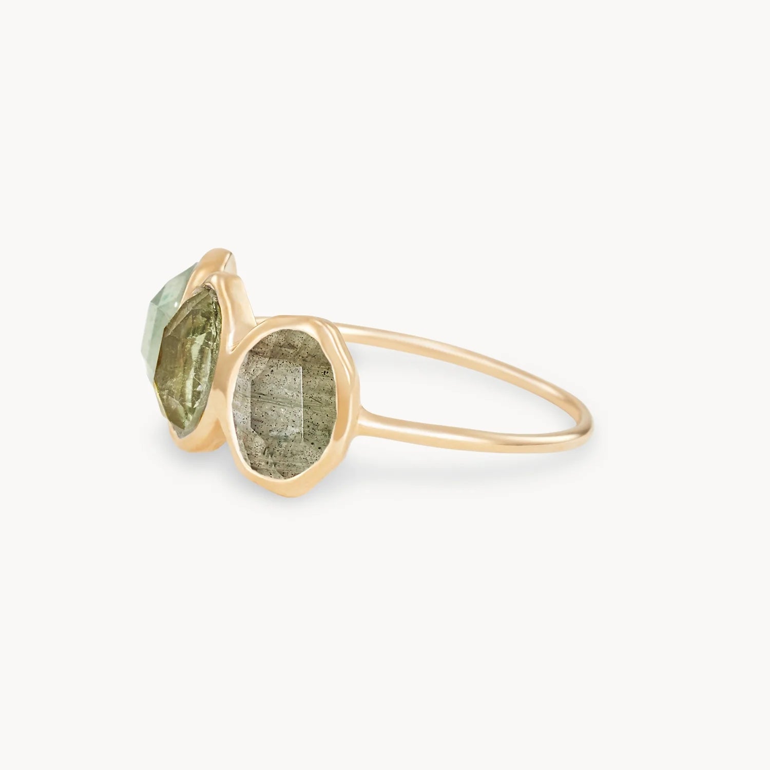 Earth Element Mood Ring | 14K Gold