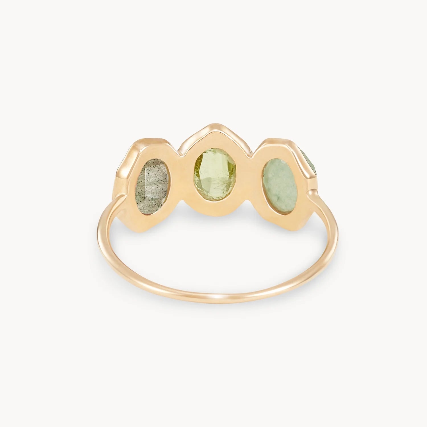 Earth Element Mood Ring | 14K Gold