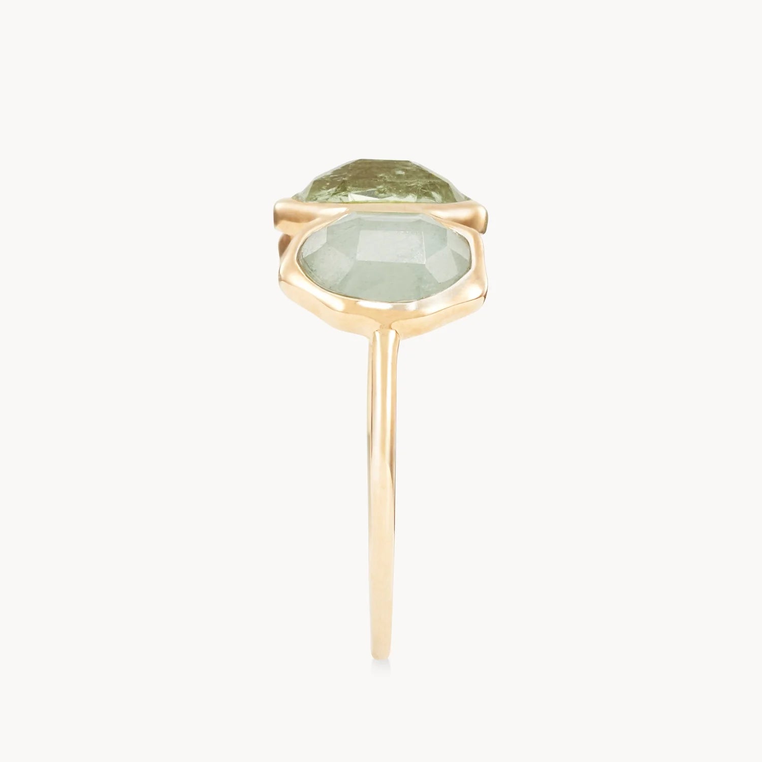 Earth Element Mood Ring | 14K Gold