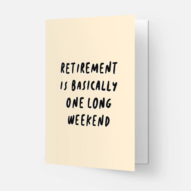 Long Weekend | Greeting Card
