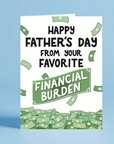 Financial Burden | Greeting Card
