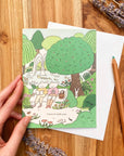 Peaceful Park - Just Because Card