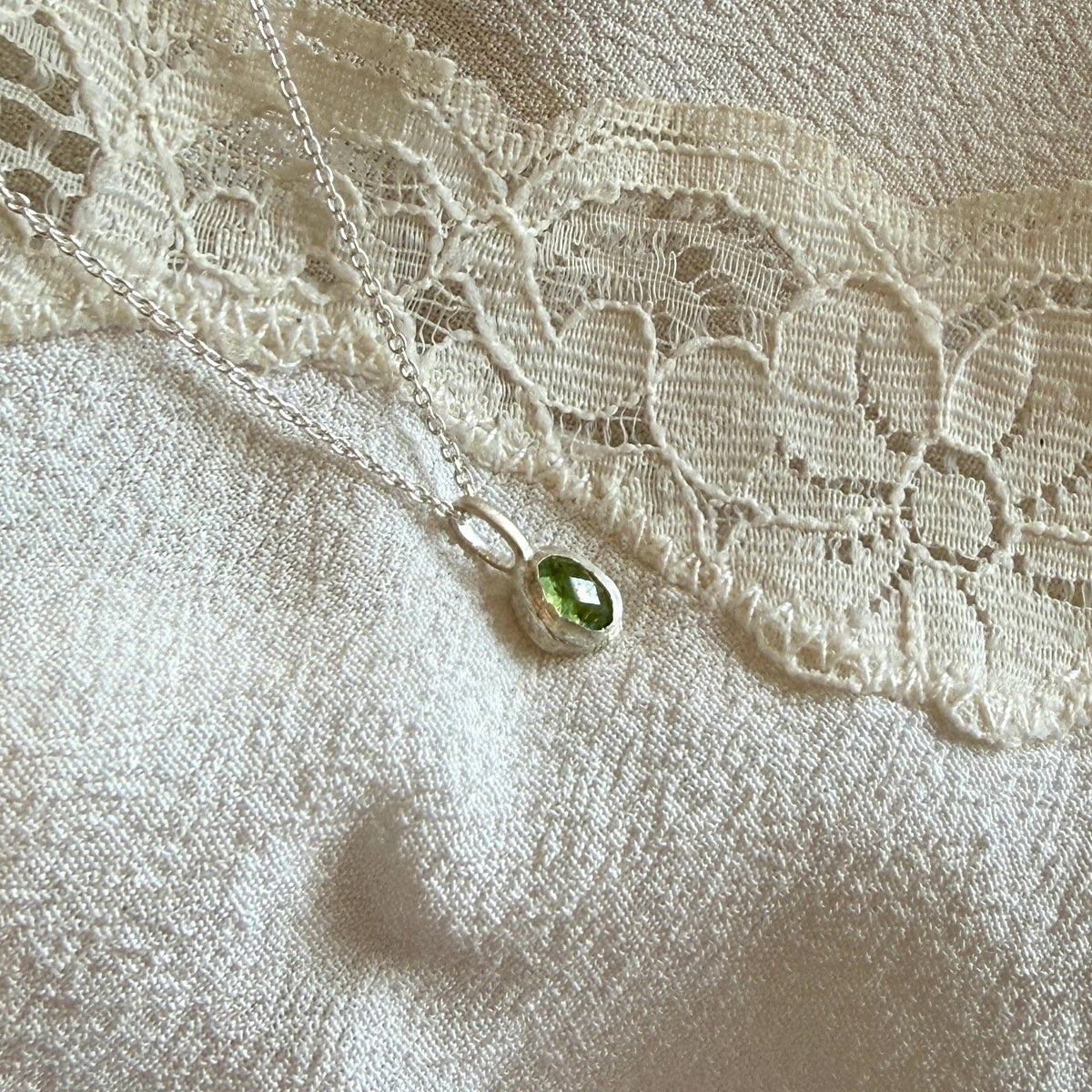 Skye Necklace | Green Tourmaline
