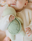 Baby Sea Turtle (kelp green) | Hand-Knit Doll