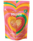 Vegan Sour Peach Hearts Gummy Candies