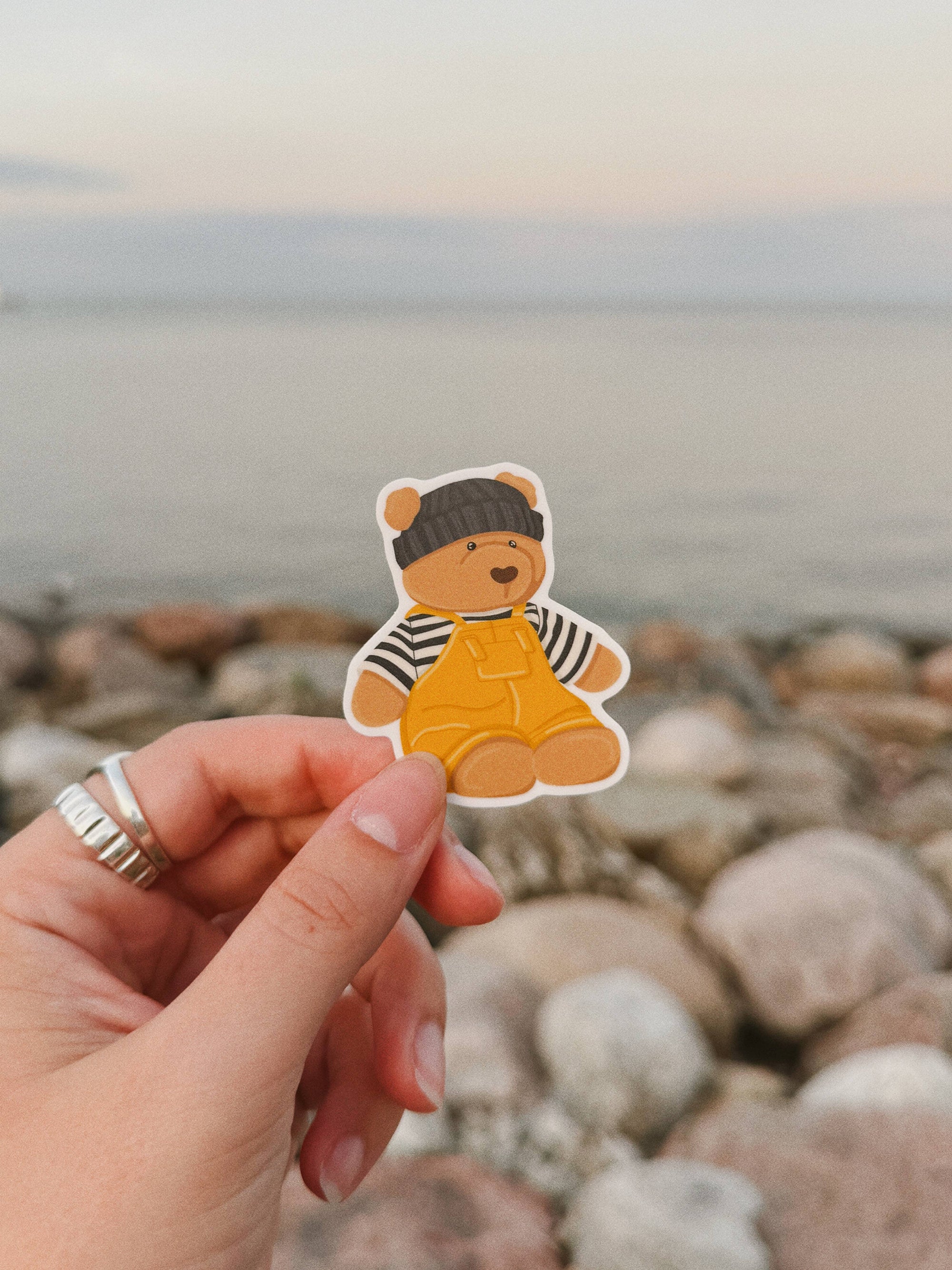 Nautical Bear - Vinyl Sticker