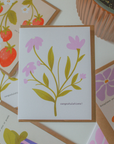 Congratulations Flower | Greeting Card