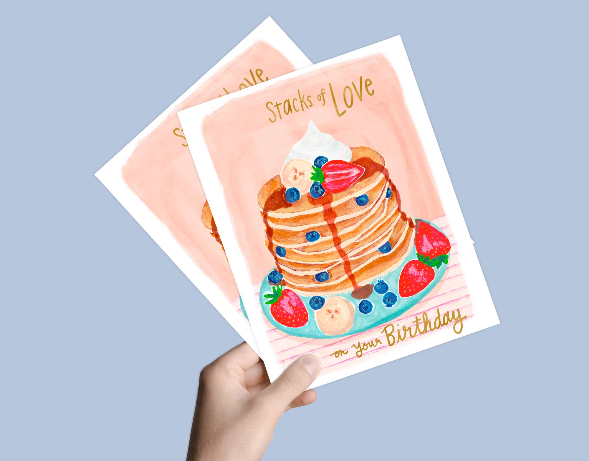 Stacks of Love | Greeting Card