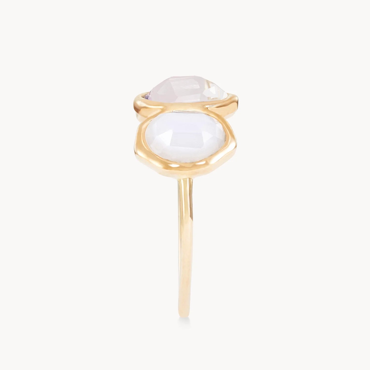 Air Element Mood Ring | 14K Gold