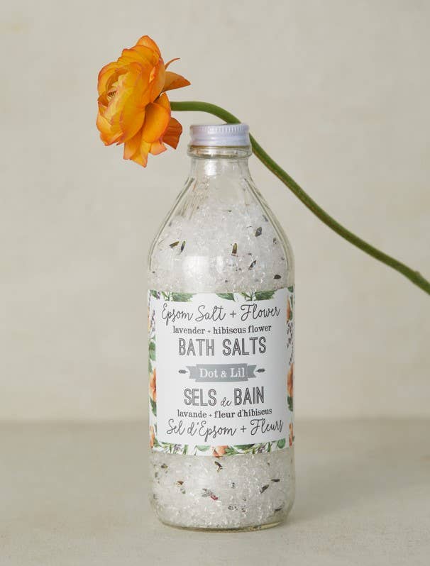 Lavender &amp; Hibiscus Bath Salt