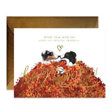 Leafs Me Thankful | Greeting Card