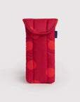 Puffy Glasses Sleeve - Red Polka Dot