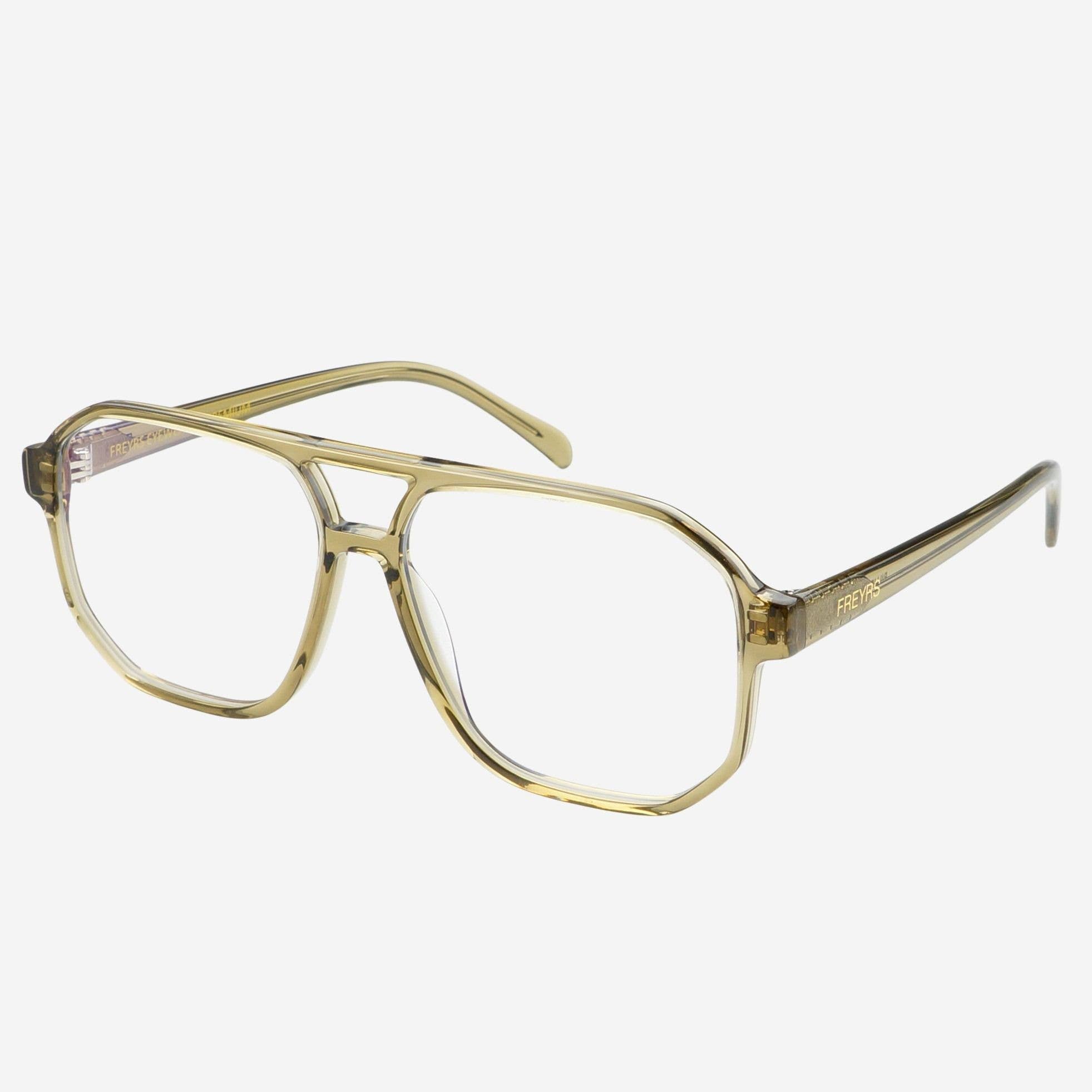 Billie Blue Light Readers: Olive / +1.5