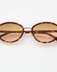 Jordan Sunnies: Amber Tortoise/Brown
