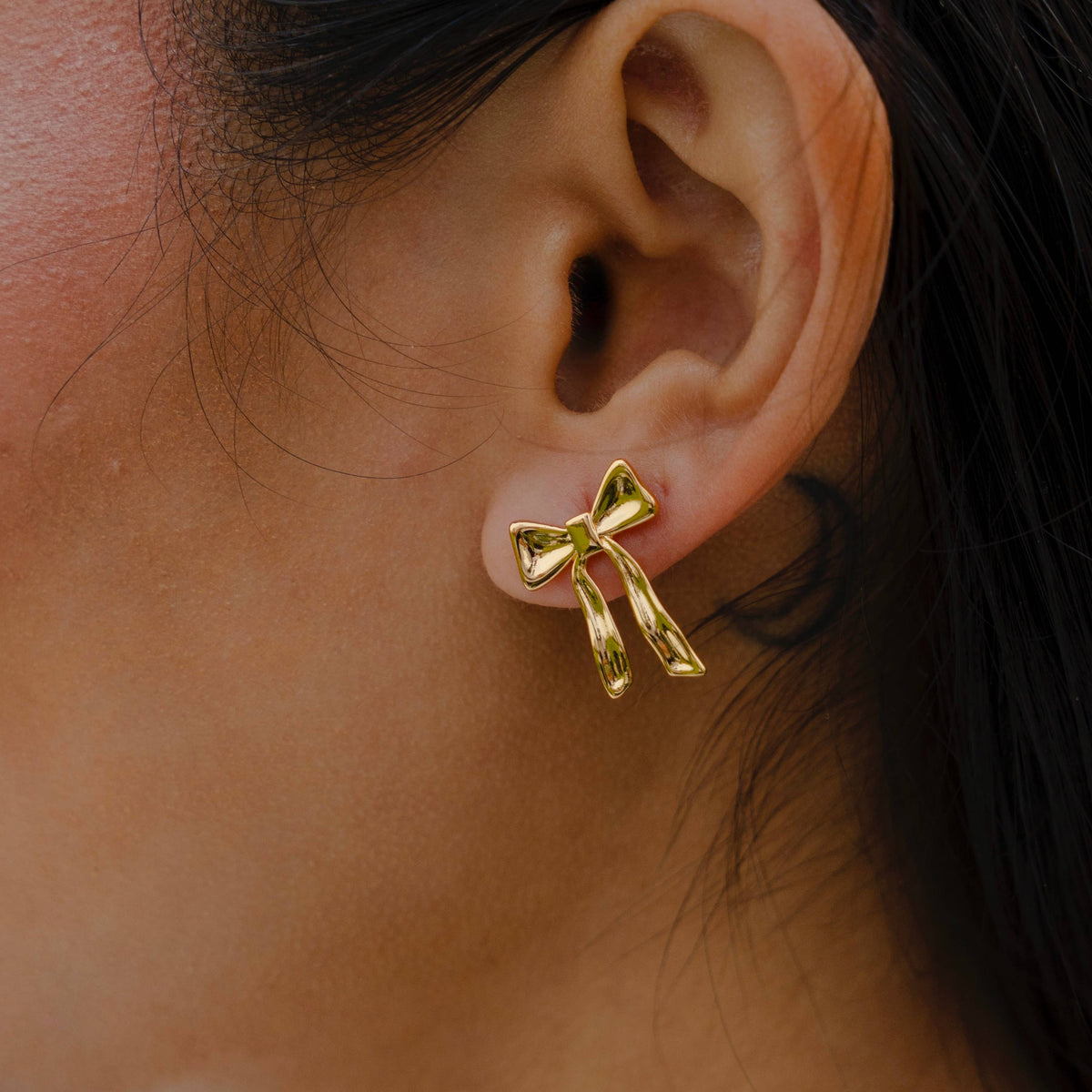 Yasmine Bow Studs