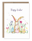 Bunny Happy Easter Card