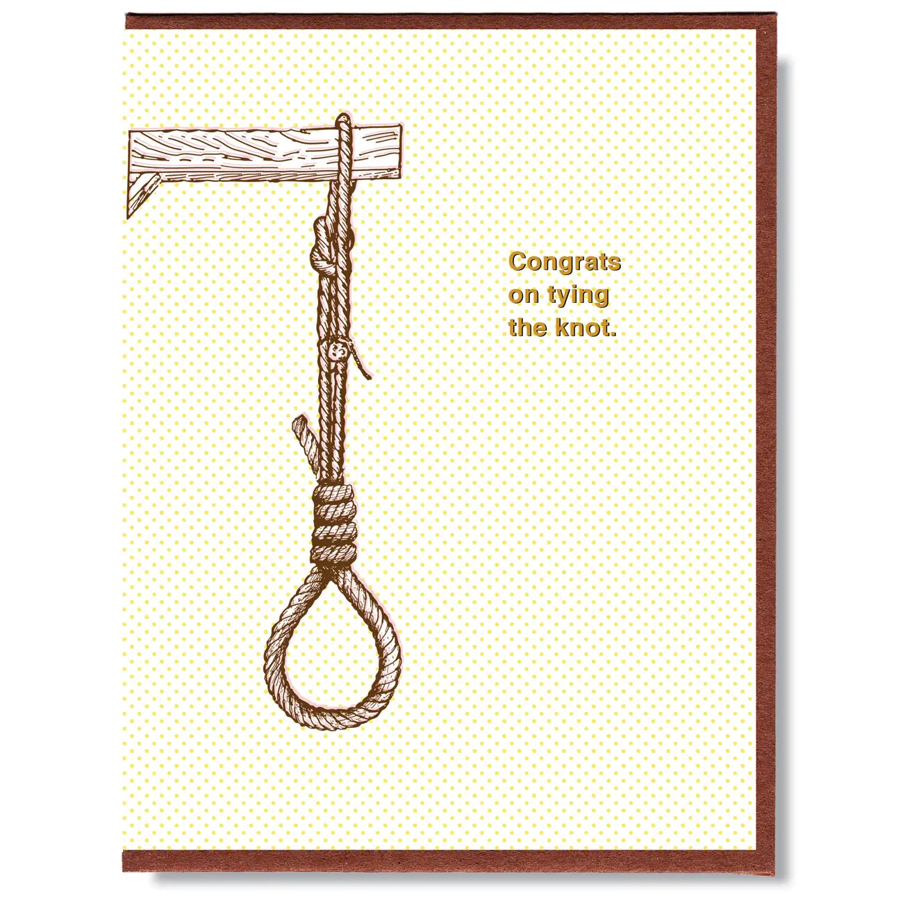 Tying The Knot - Greeting Card