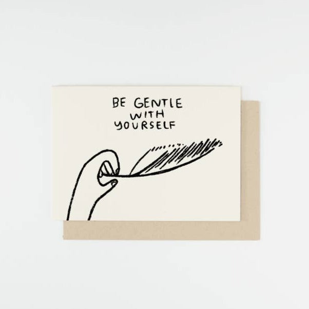Be Gentle - Greeting Card