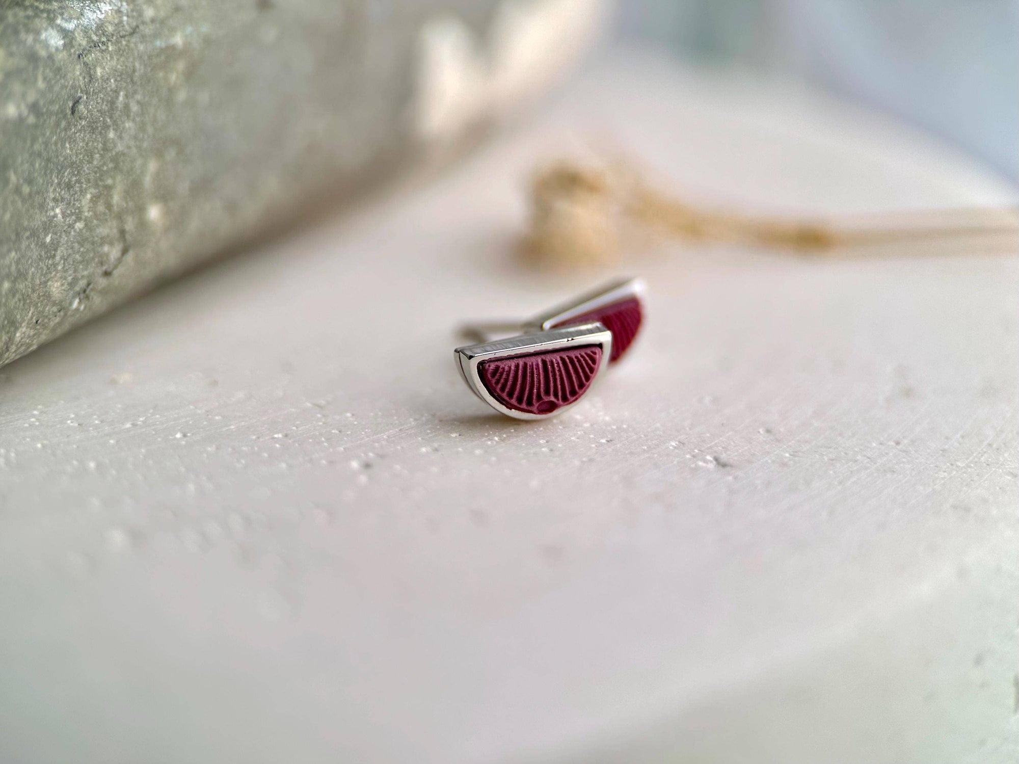 Half-Circle Stud