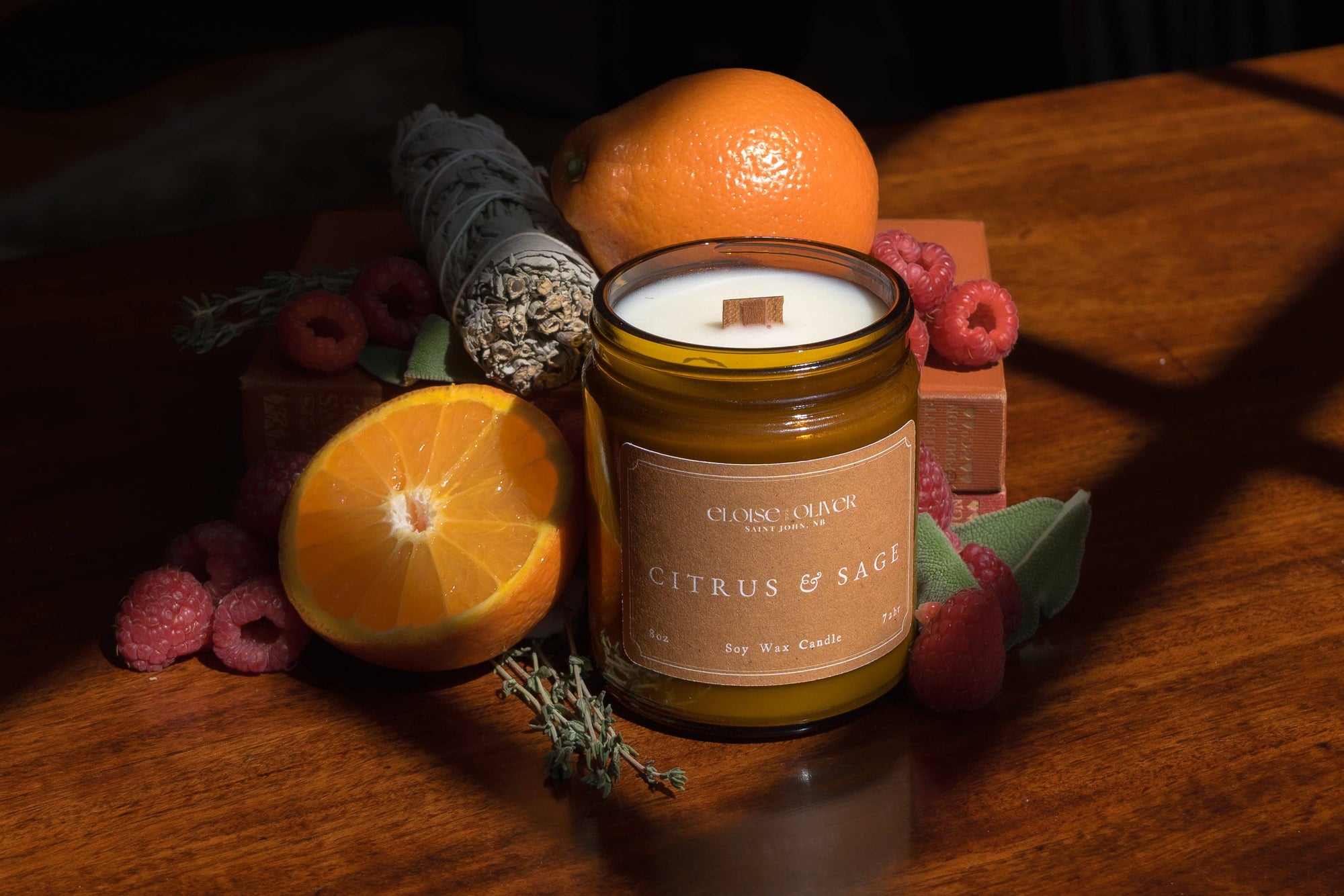 Citrus and Sage Candle