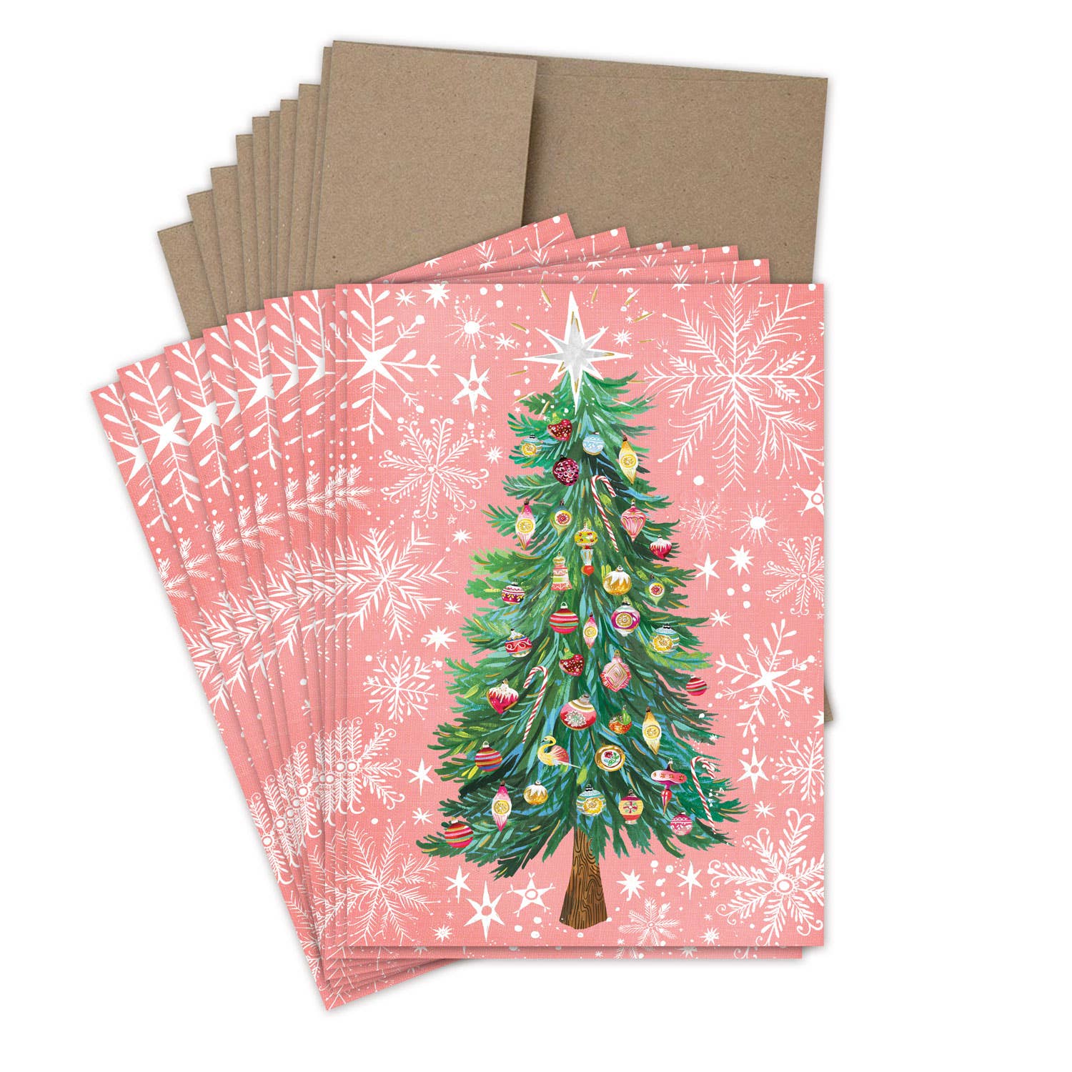 Oh Christmas Tree Boxed Holiday Cards - Set of 10