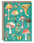 Mushrooms Blank Card