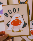 Boo! Vampire Ghost | Greeting Card