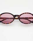 Zoe Sunnies | Tortoise/Lavender