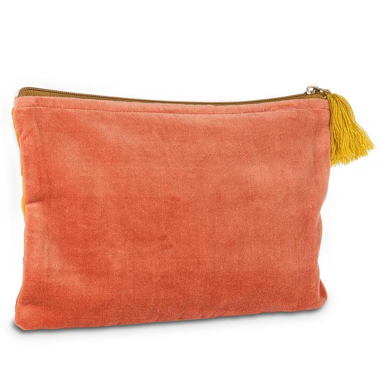 Tassel Velvet Pouch