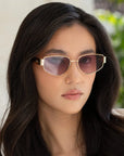 Delilah Sunnies | Gold/Lavender