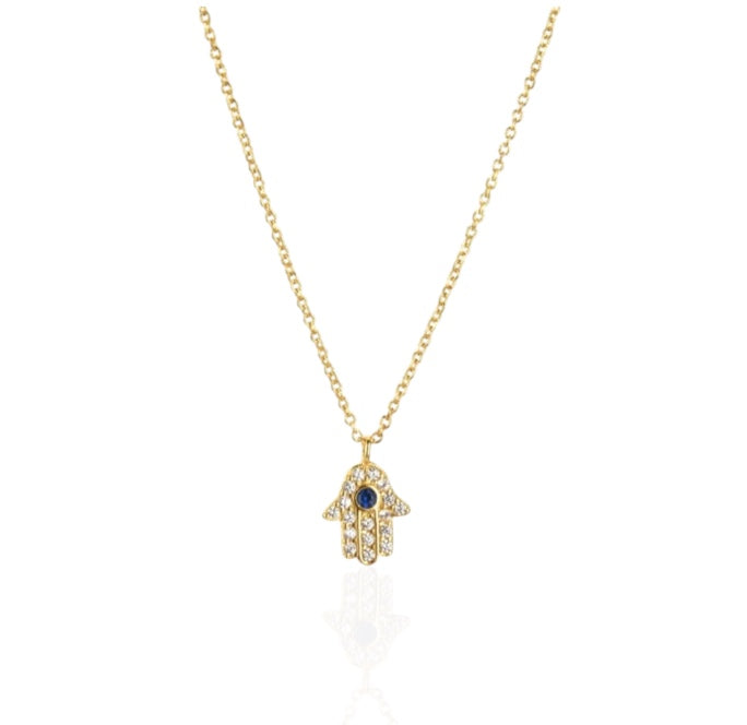 Hamsa Hand Necklace