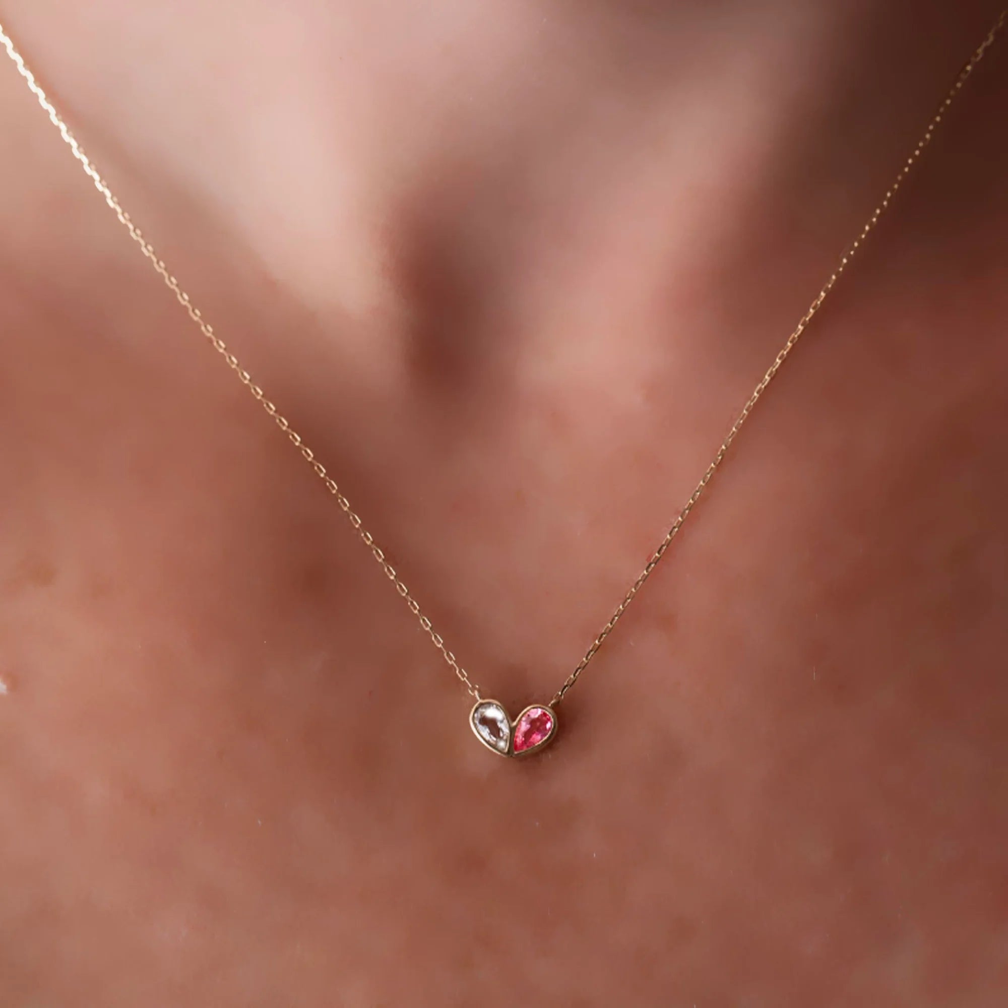 Heart Of Love Necklace | 14K Gold
