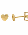 Heart Studs | Solid Gold