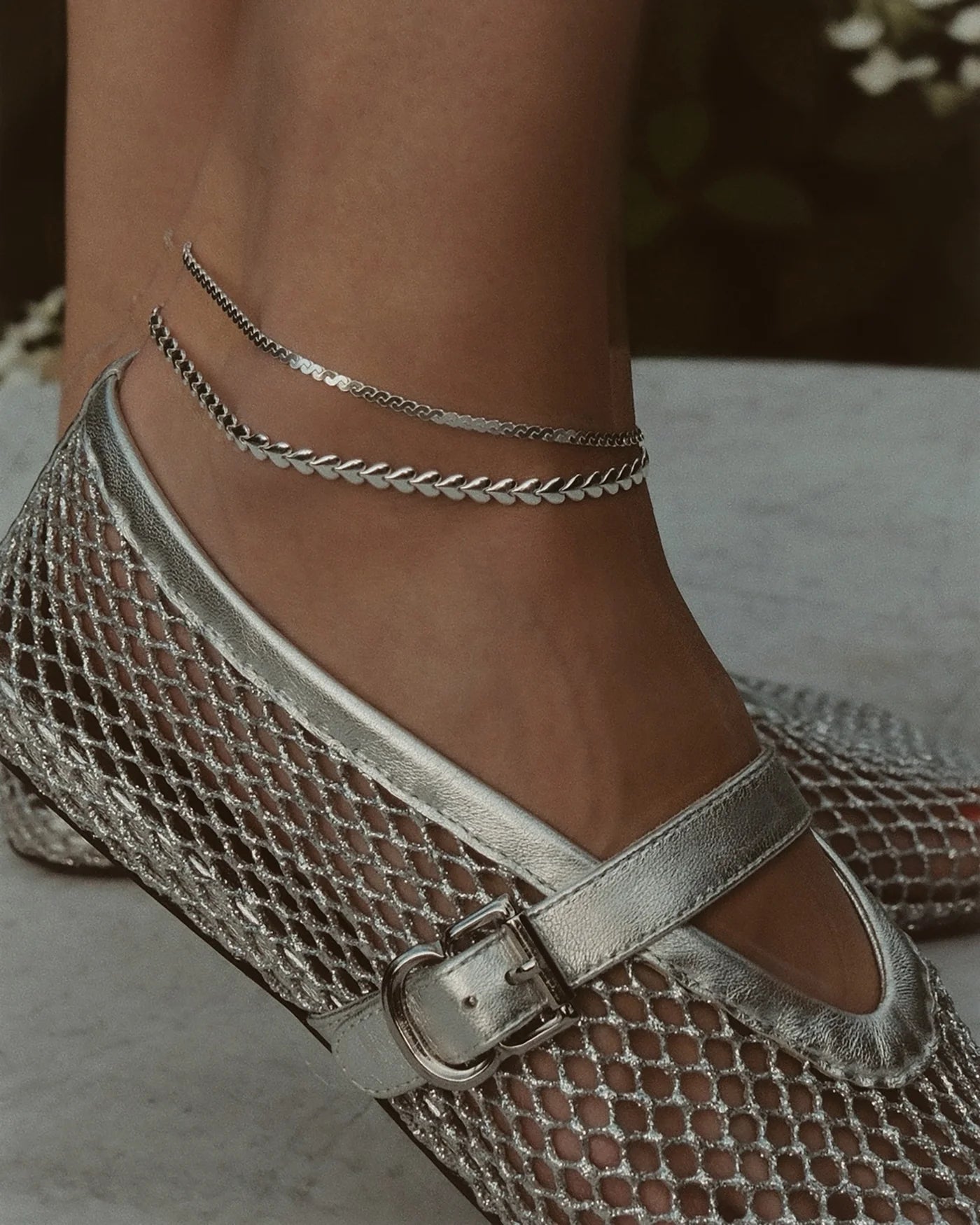 Herringheart Chain Anklet