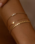 Herringheart Chain Bracelet