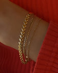 Herringheart Chain Bracelet