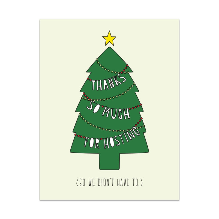 Hosting Christmas (So We Don&#39;t Have To) | Greeting Card